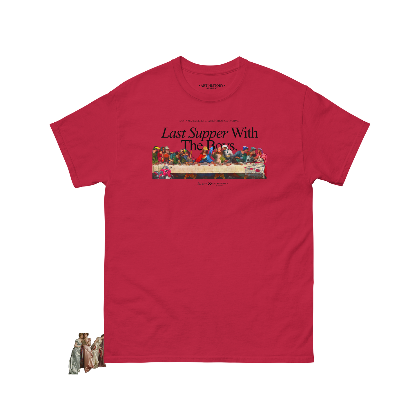 Leonardo Da Vinci's "The Last Supper" Classic Short-Sleeve T-Shirt