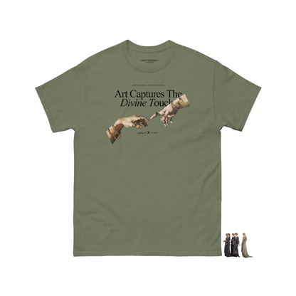 Michelangelo's "The Creation of Adam" Classic Short-Sleeve T-Shirt