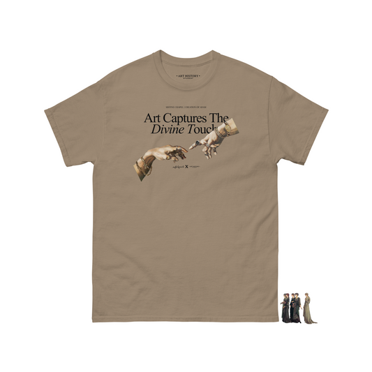 Michelangelo's "The Creation of Adam" Classic Short-Sleeve T-Shirt