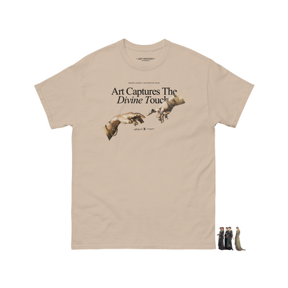 Michelangelo's "The Creation of Adam" Classic Short-Sleeve T-Shirt