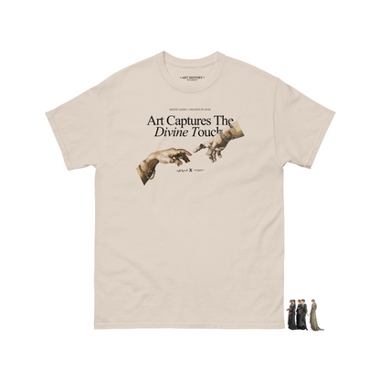 Michelangelo's "The Creation of Adam" Classic Short-Sleeve T-Shirt