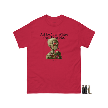 Vincent Van Gogh's "Skull of a Skeleton" Classic Short-Sleeve T-Shirt