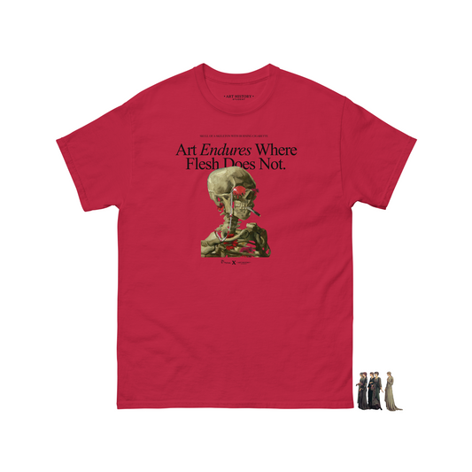 Vincent Van Gogh's "Skull of a Skeleton" Classic Short-Sleeve T-Shirt