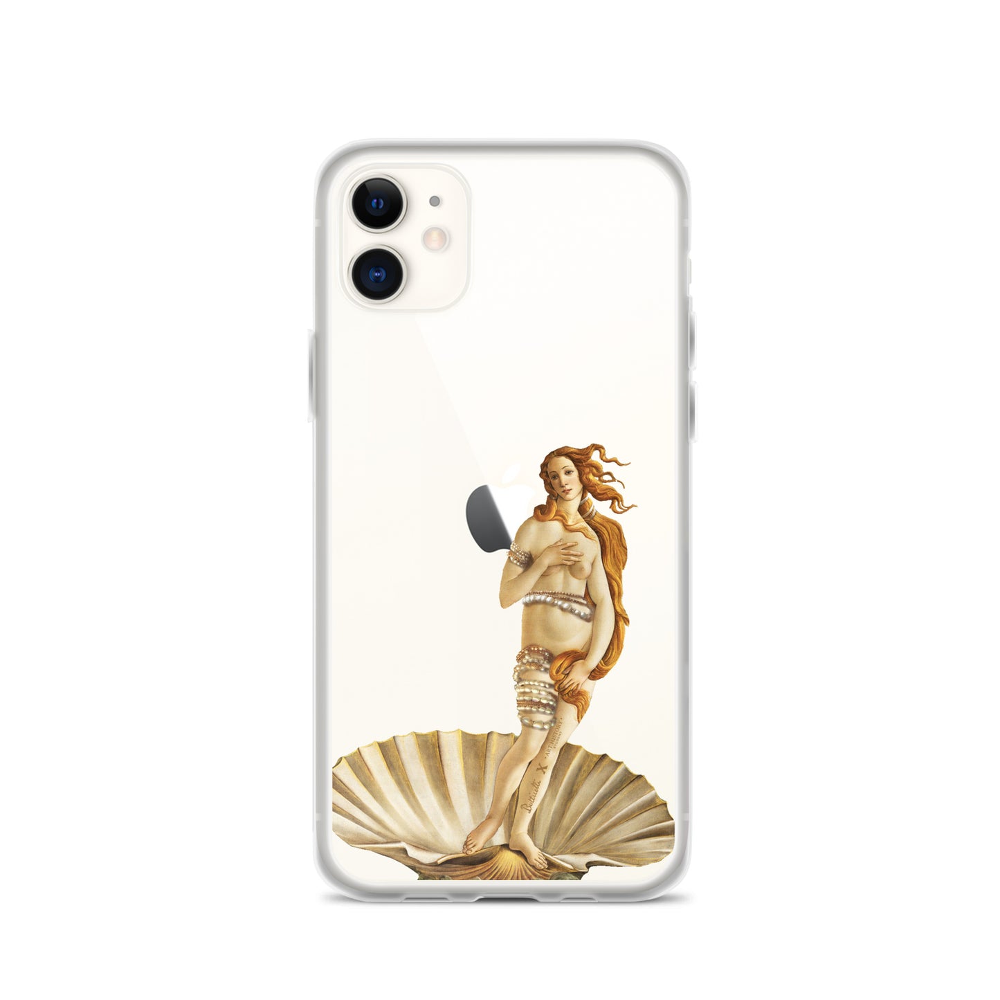 Birth of Venus by Botticelli x Art History Student Clear iPhone® Case