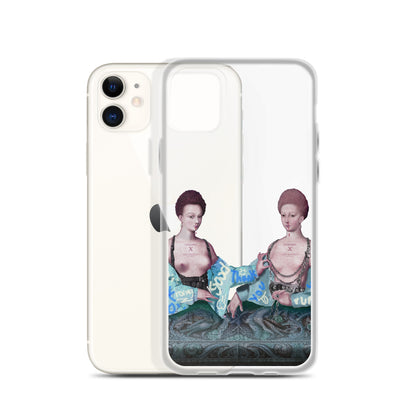 Gabrielle d'Estrées et une de ses soeurs by Unkown x Art History Student Clear iPhone® Case