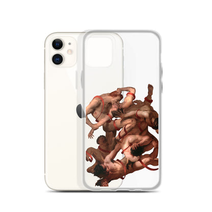 Dante and Virgil by William-Adolphe Bouguereau x Art History Student Clear iPhone® Case