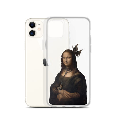 Mona Lisa by Leonardo da Vinci x Art History Student Clear iPhone® Case