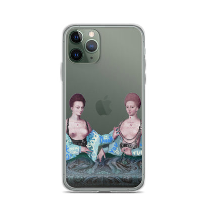 Gabrielle d'Estrées et une de ses soeurs by Unkown x Art History Student Clear iPhone® Case