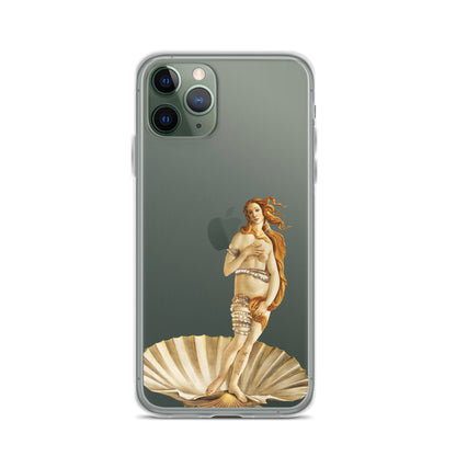 Birth of Venus by Botticelli x Art History Student Clear iPhone® Case