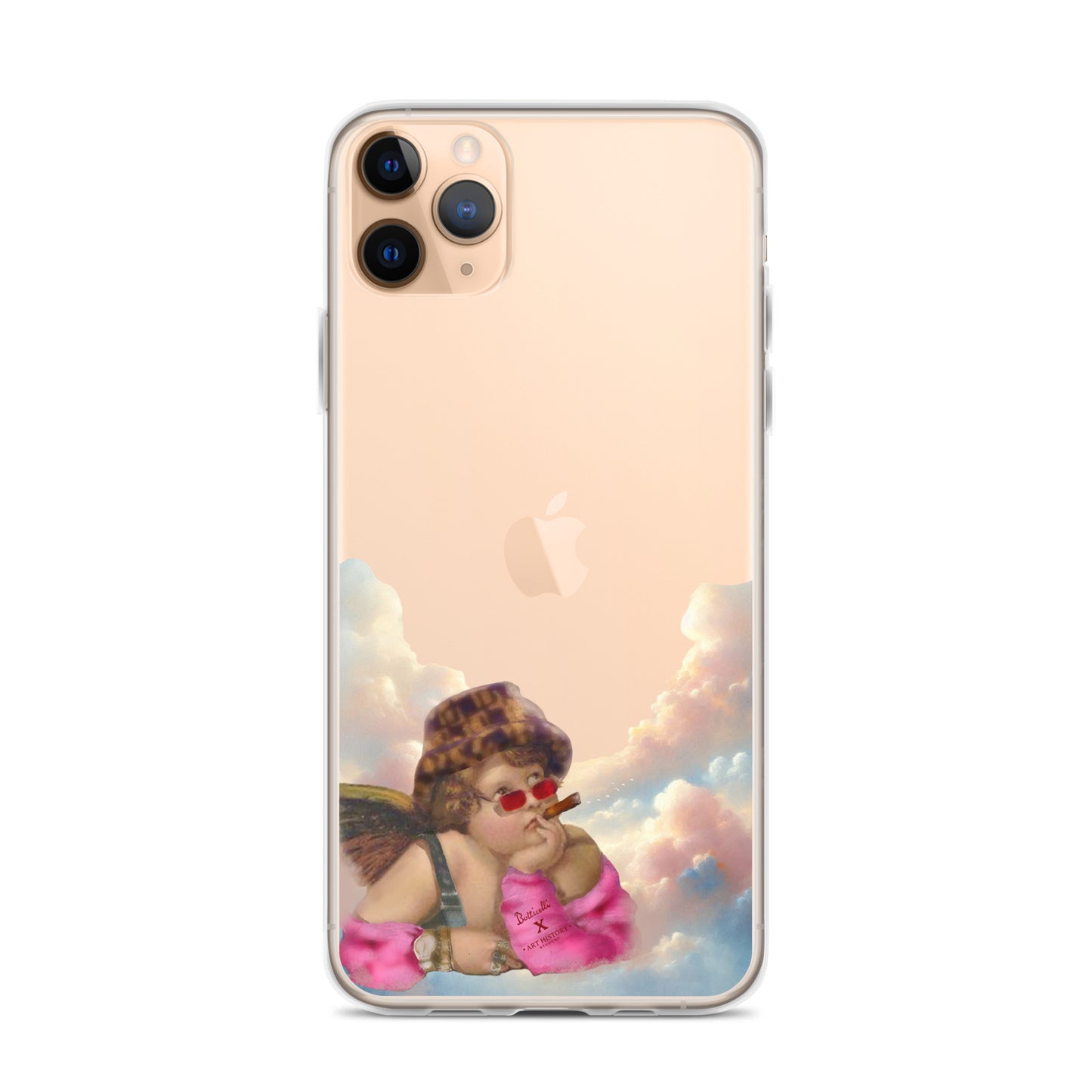 A Cute Cherub by Raphael x Art History Student Clear iPhone Case