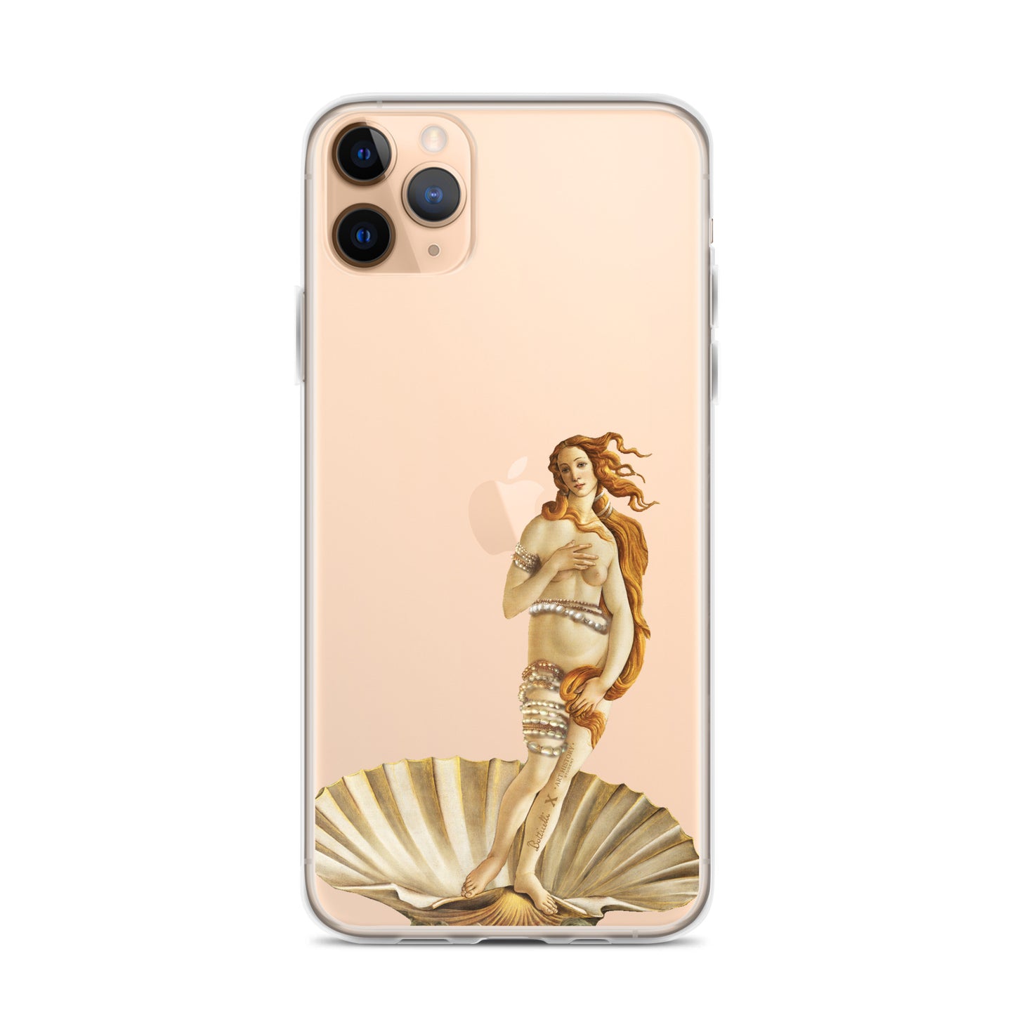 Birth of Venus by Botticelli x Art History Student Clear iPhone® Case