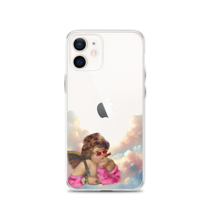 A Cute Cherub by Raphael x Art History Student Clear iPhone Case