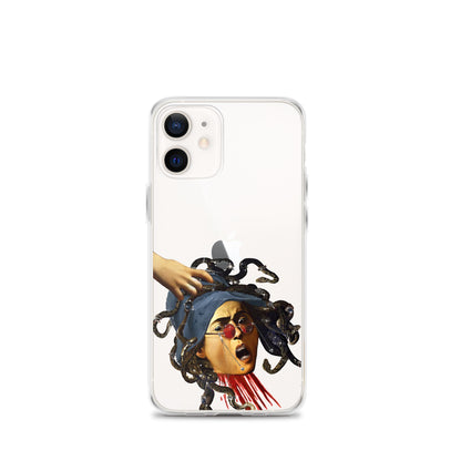 Medusa by Caravaggio x Art History Student Clear iPhone® Case