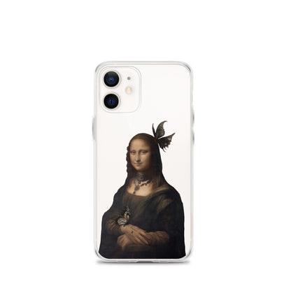 Mona Lisa by Leonardo da Vinci x Art History Student Clear iPhone® Case