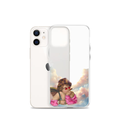 A Cute Cherub by Raphael x Art History Student Clear iPhone Case