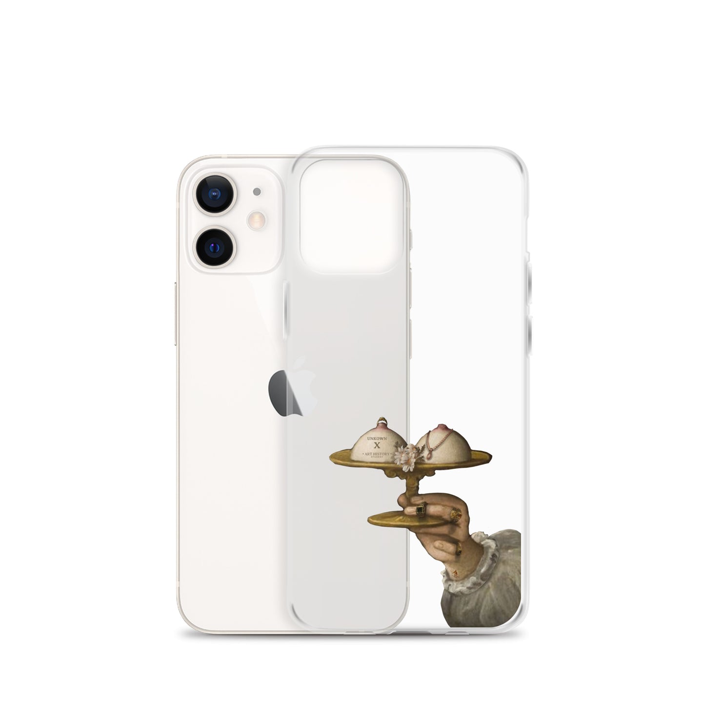 Breast Cancer Awareness by Unknown x Art History Student Clear iPhone® Case