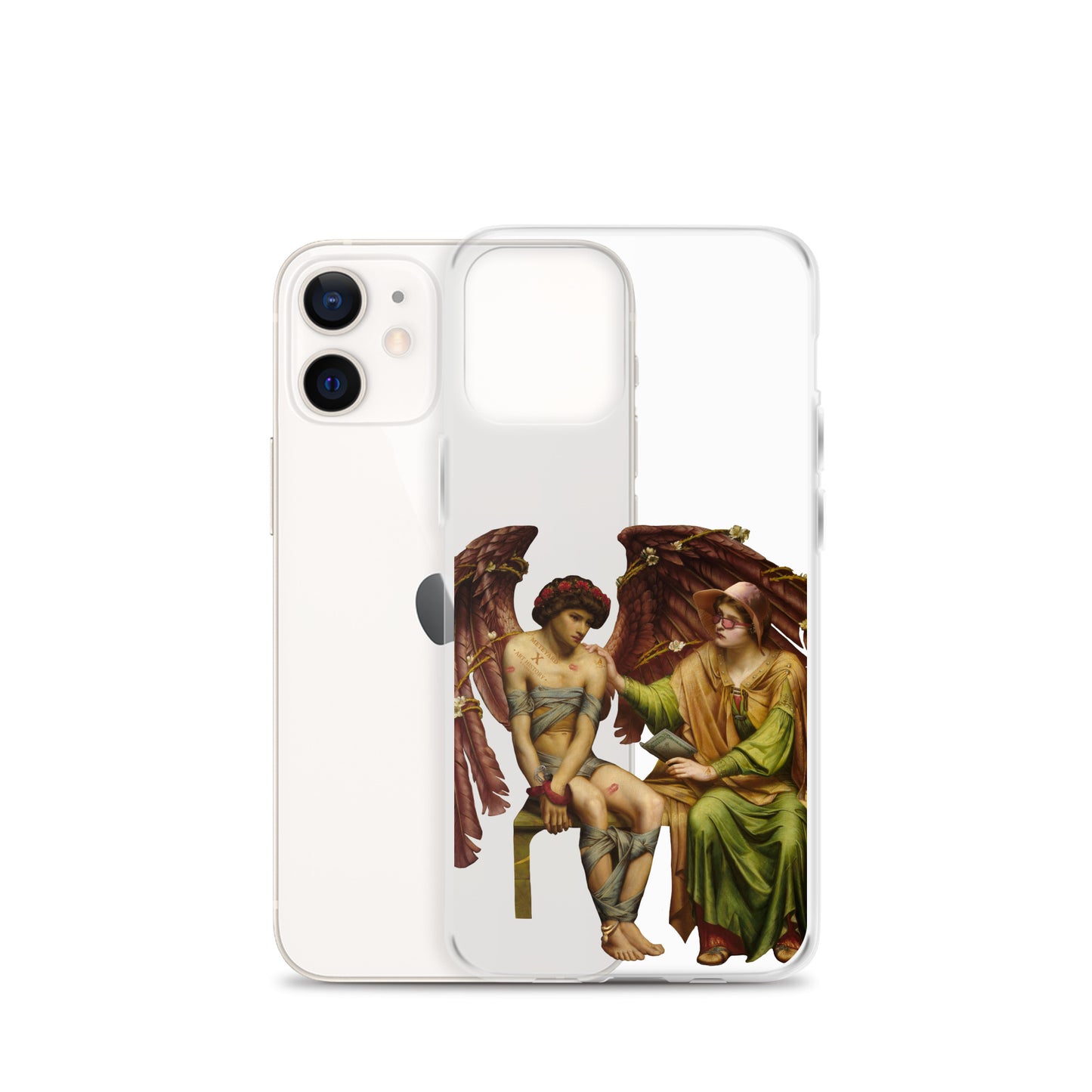 Hope Comforting Love in Bondage by Sidney Harold Meteyard x Art History Student Clear iPhone® Case