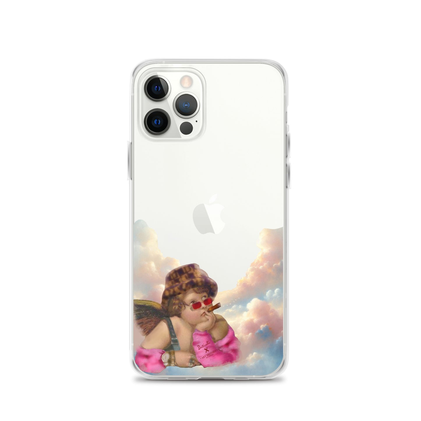 A Cute Cherub by Raphael x Art History Student Clear iPhone Case