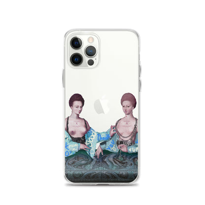 Gabrielle d'Estrées et une de ses soeurs by Unkown x Art History Student Clear iPhone® Case