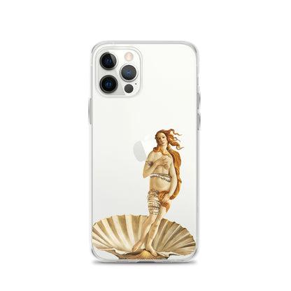 Birth of Venus by Botticelli x Art History Student Clear iPhone® Case