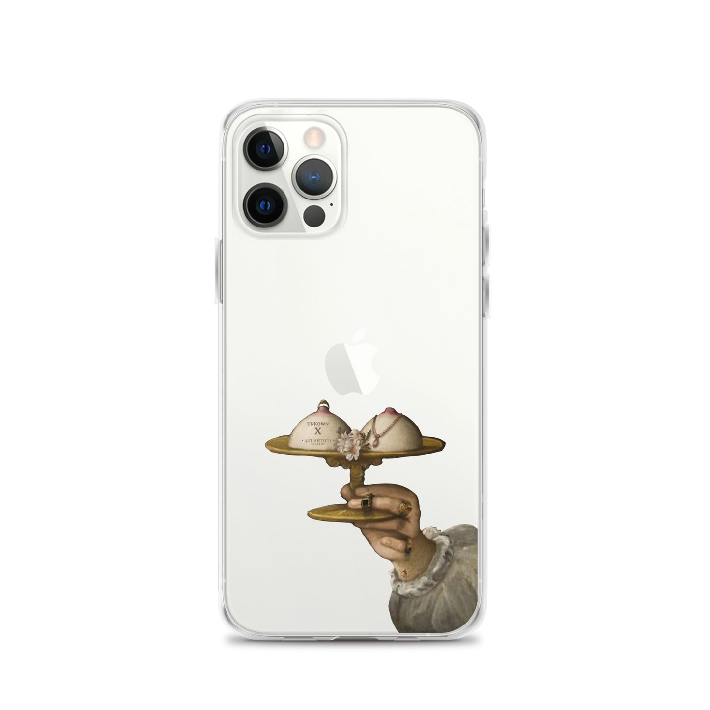 Breast Cancer Awareness by Unknown x Art History Student Clear iPhone® Case