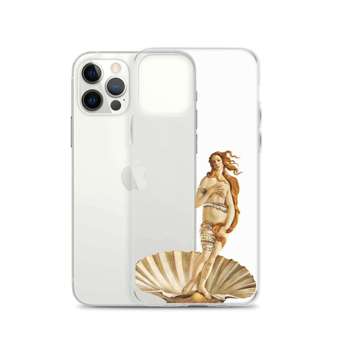 Birth of Venus by Botticelli x Art History Student Clear iPhone® Case