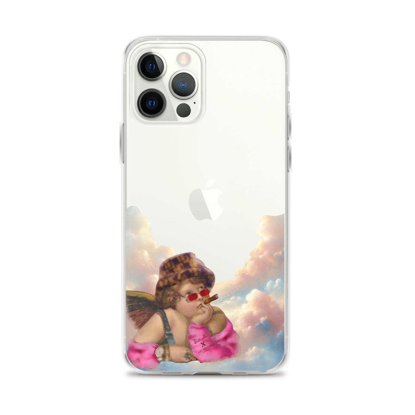 A Cute Cherub by Raphael x Art History Student Clear iPhone Case