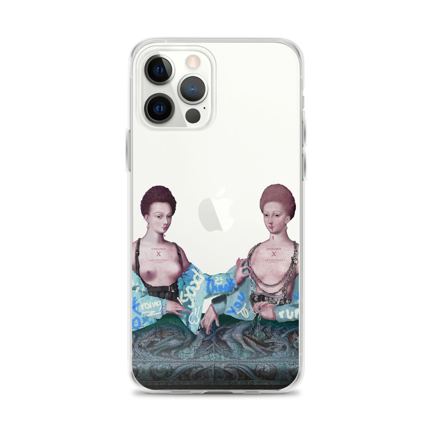 Gabrielle d'Estrées et une de ses soeurs by Unkown x Art History Student Clear iPhone® Case