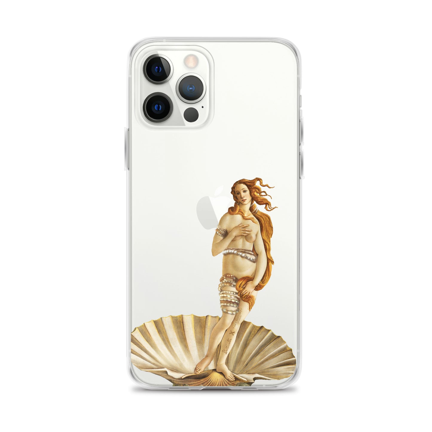 Birth of Venus by Botticelli x Art History Student Clear iPhone® Case