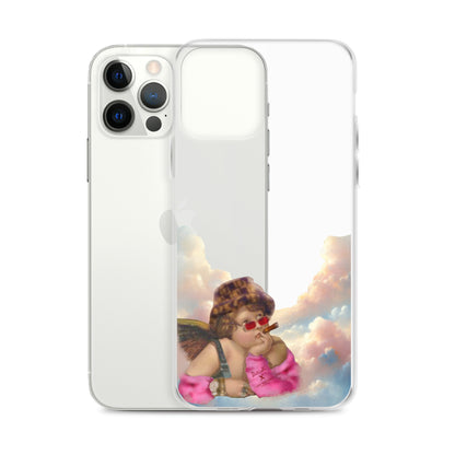 A Cute Cherub by Raphael x Art History Student Clear iPhone Case