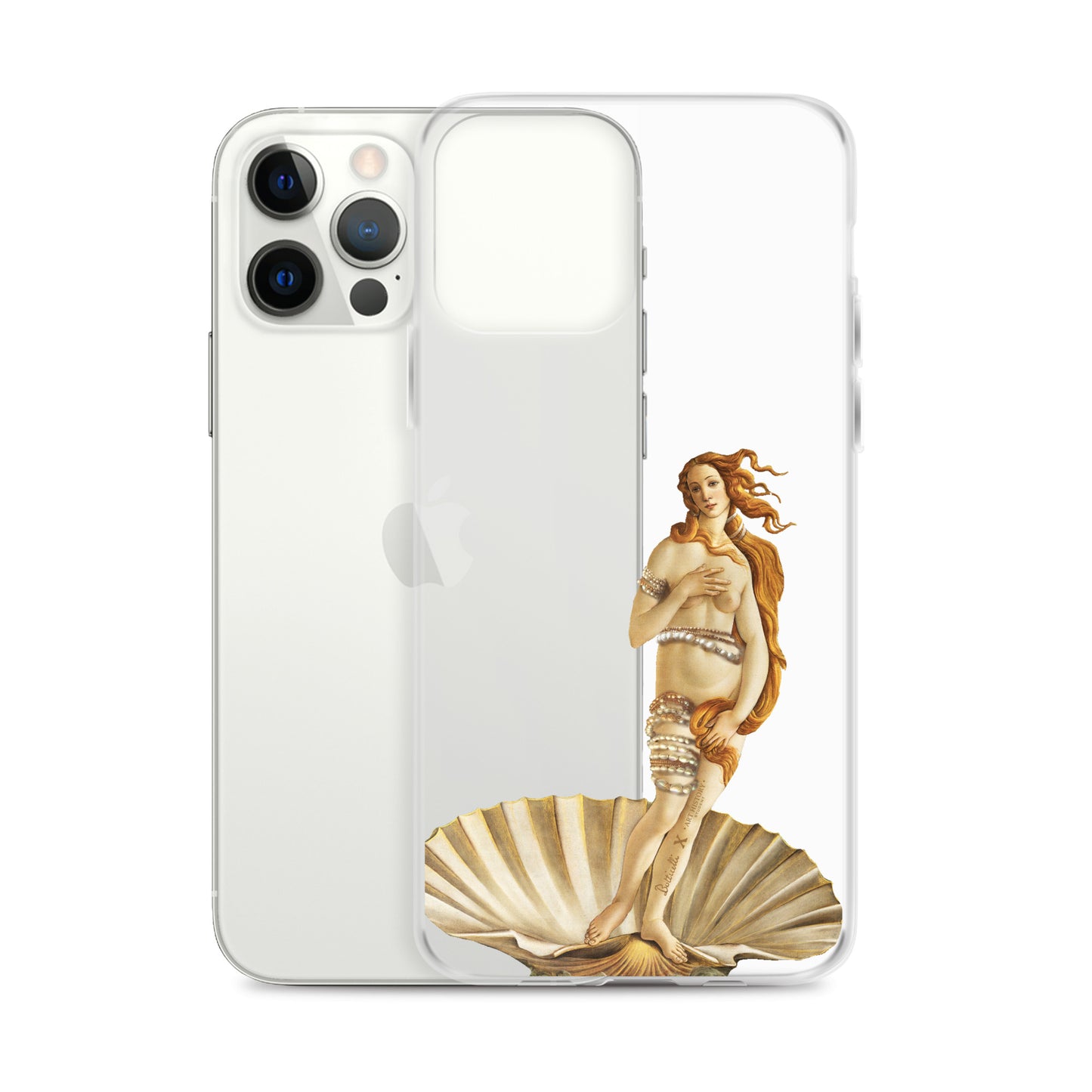 Birth of Venus by Botticelli x Art History Student Clear iPhone® Case