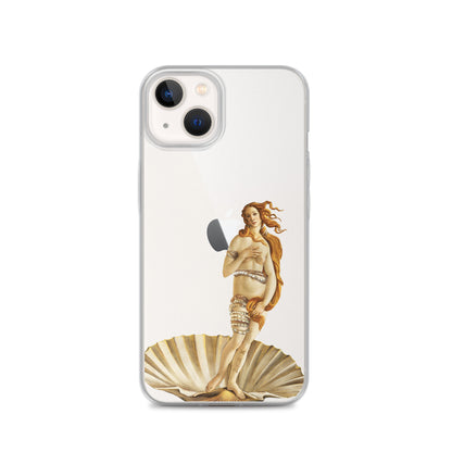 Birth of Venus by Botticelli x Art History Student Clear iPhone® Case