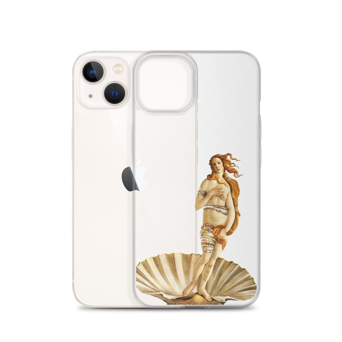 Birth of Venus by Botticelli x Art History Student Clear iPhone® Case