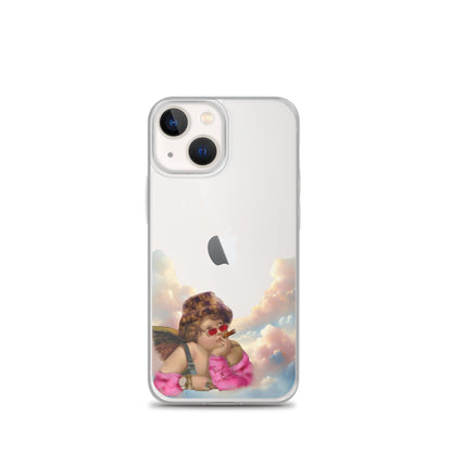 A Cute Cherub by Raphael x Art History Student Clear iPhone Case