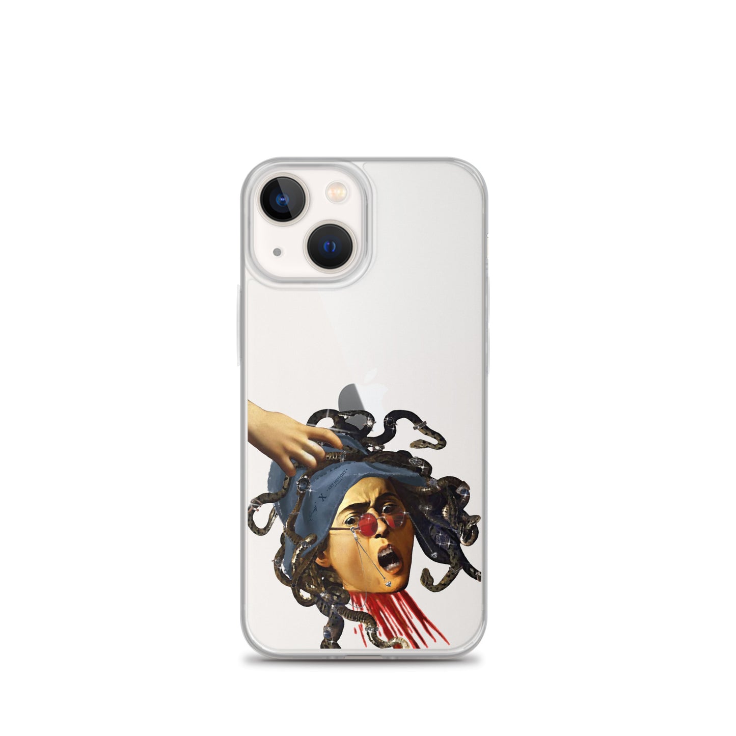 Medusa by Caravaggio x Art History Student Clear iPhone® Case