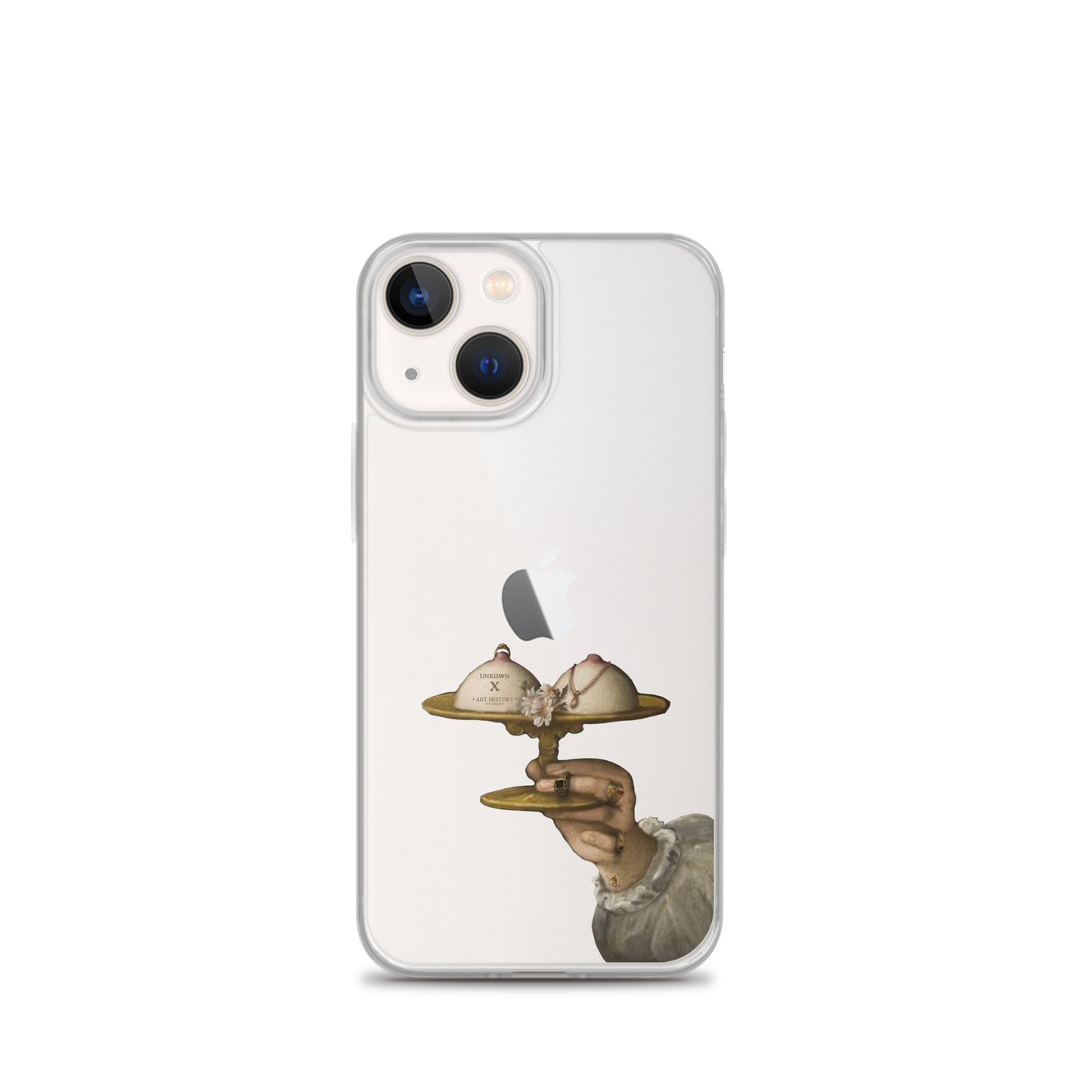 Breast Cancer Awareness by Unknown x Art History Student Clear iPhone® Case