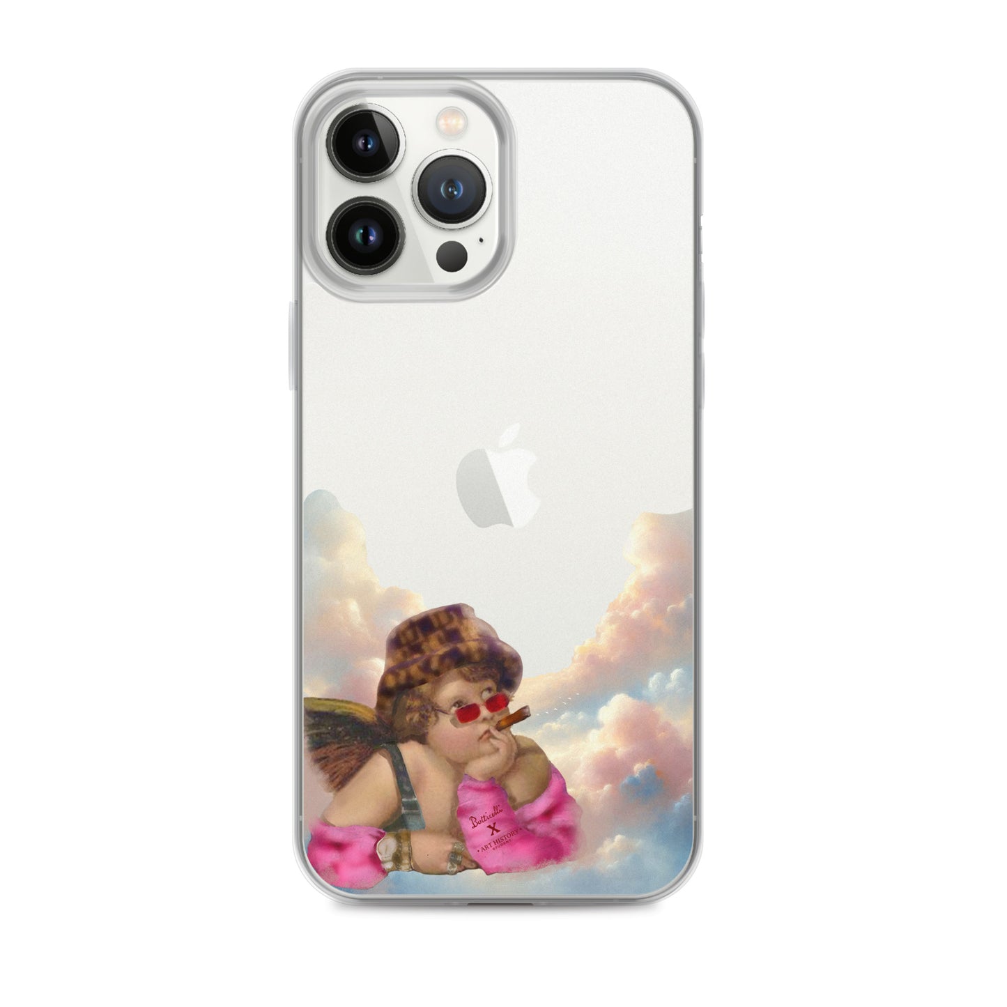 A Cute Cherub by Raphael x Art History Student Clear iPhone Case