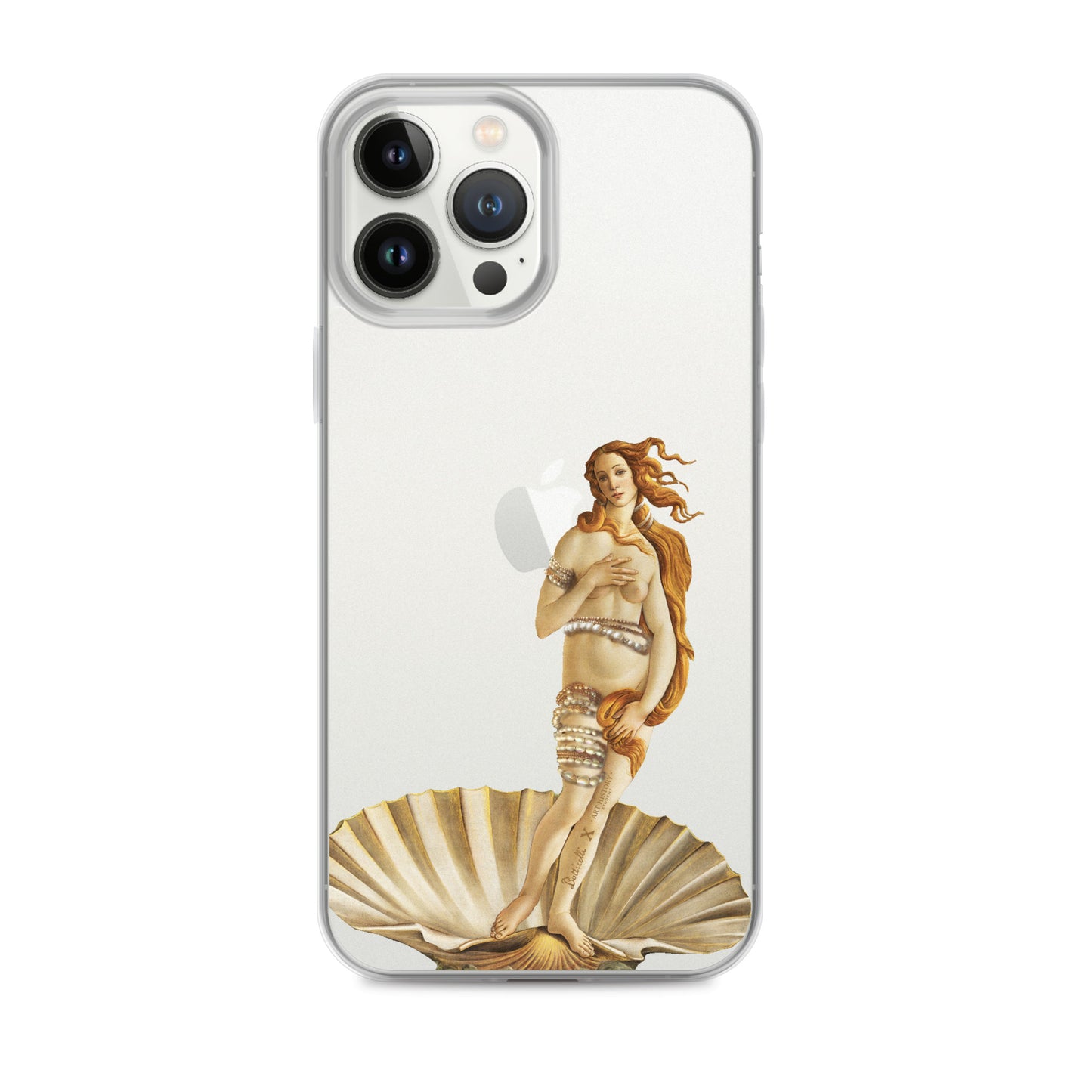 Birth of Venus by Botticelli x Art History Student Clear iPhone® Case