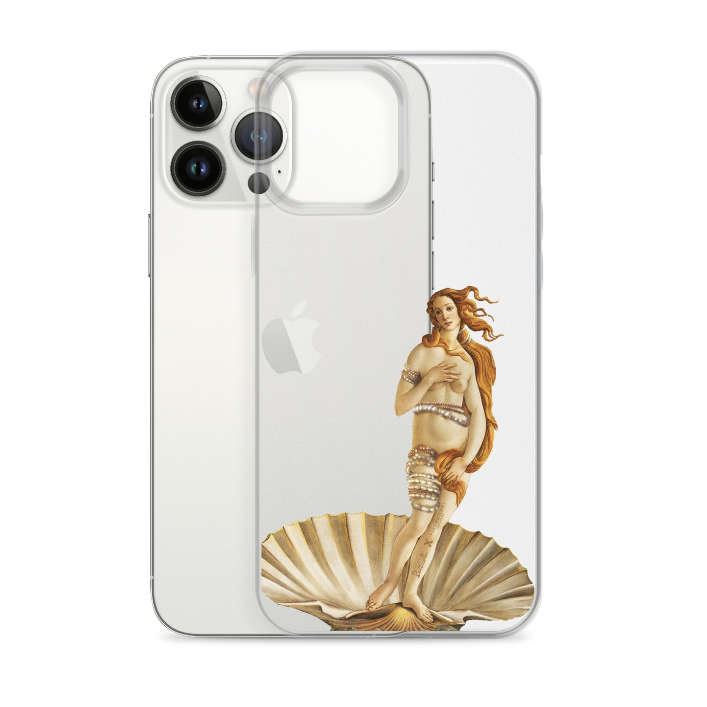 Birth of Venus by Botticelli x Art History Student Clear iPhone® Case