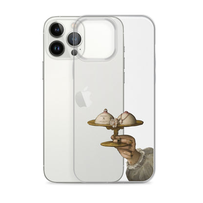 Breast Cancer Awareness by Unknown x Art History Student Clear iPhone® Case