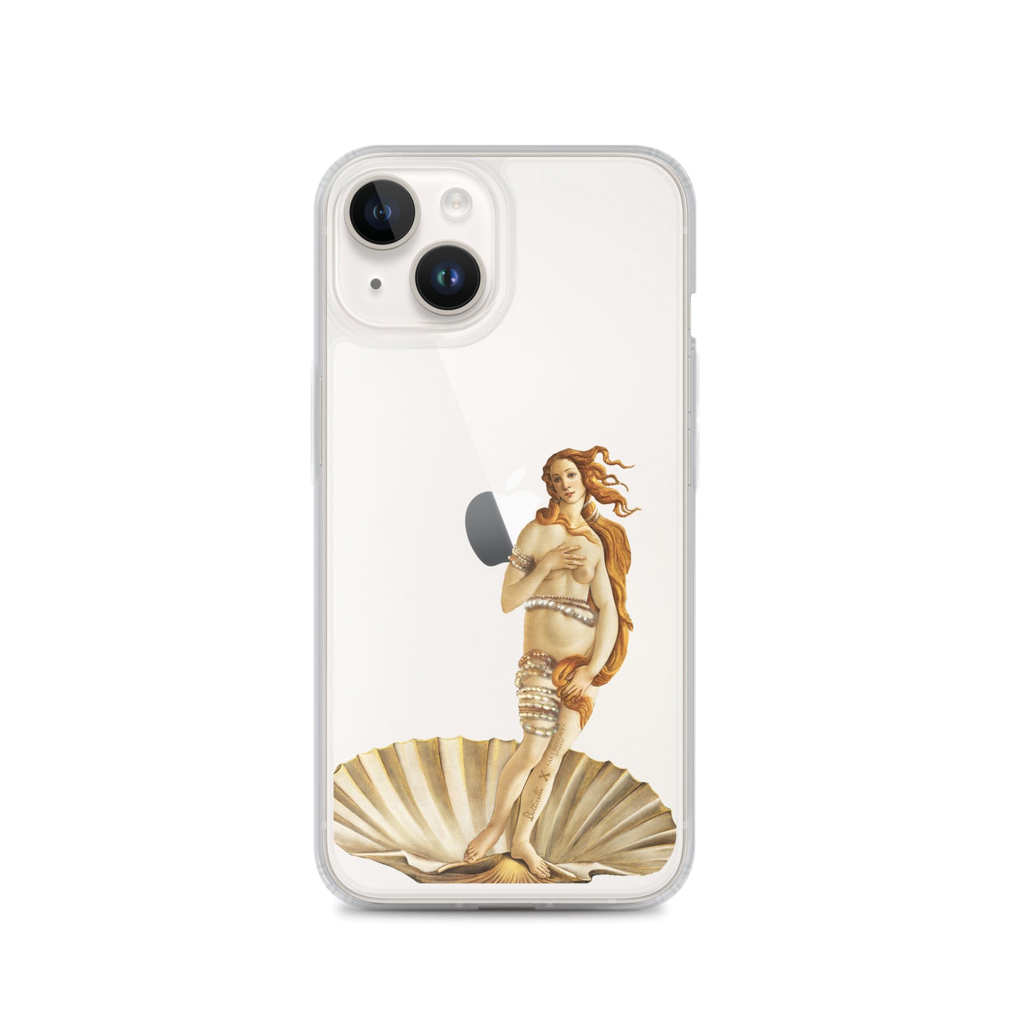 Birth of Venus by Botticelli x Art History Student Clear iPhone® Case