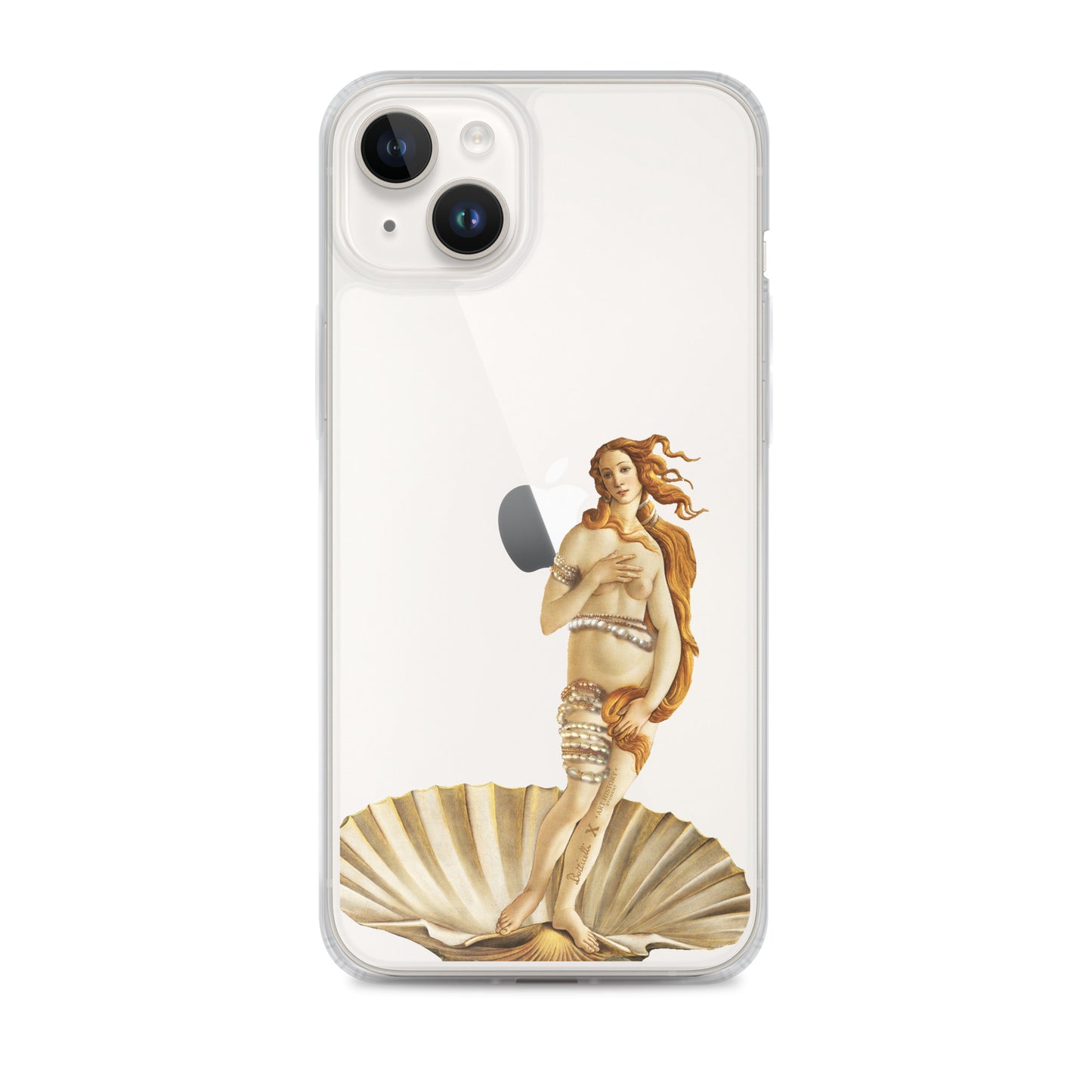 Birth of Venus by Botticelli x Art History Student Clear iPhone® Case