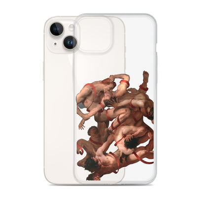 Dante and Virgil by William-Adolphe Bouguereau x Art History Student Clear iPhone® Case