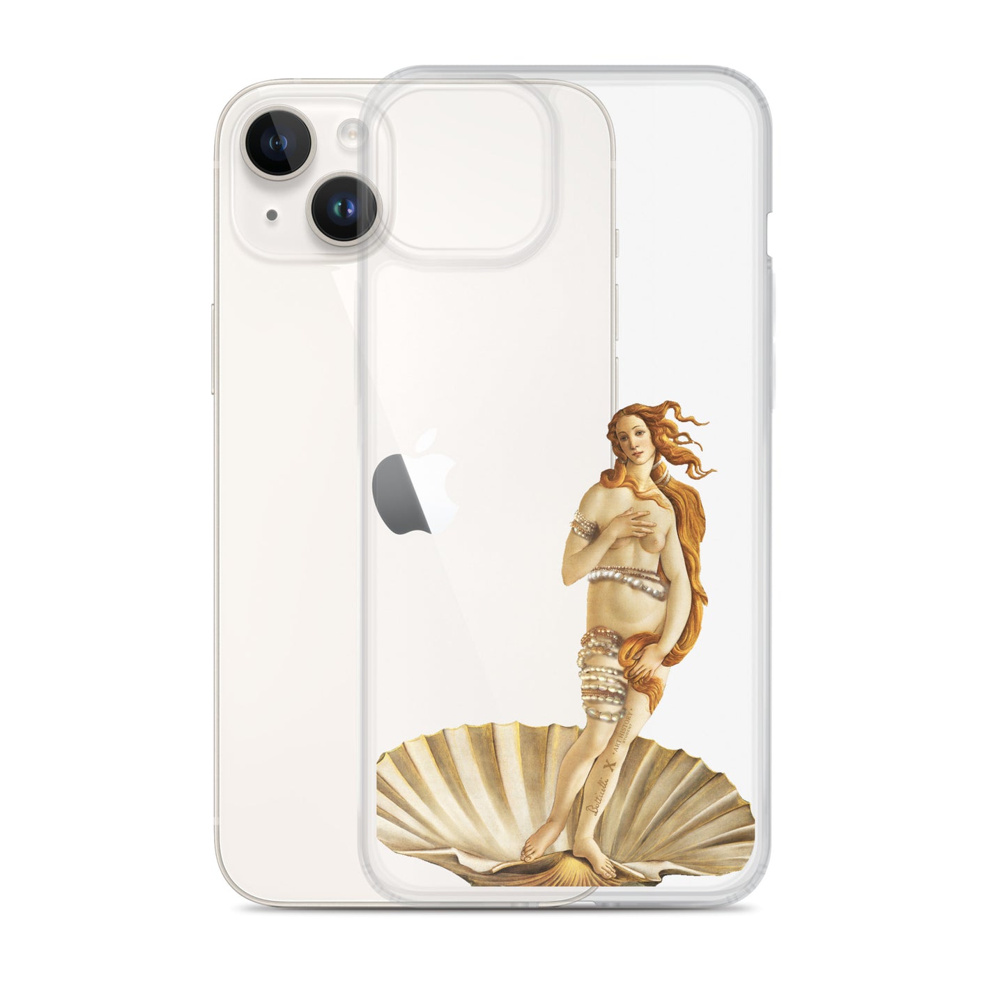 Birth of Venus by Botticelli x Art History Student Clear iPhone® Case