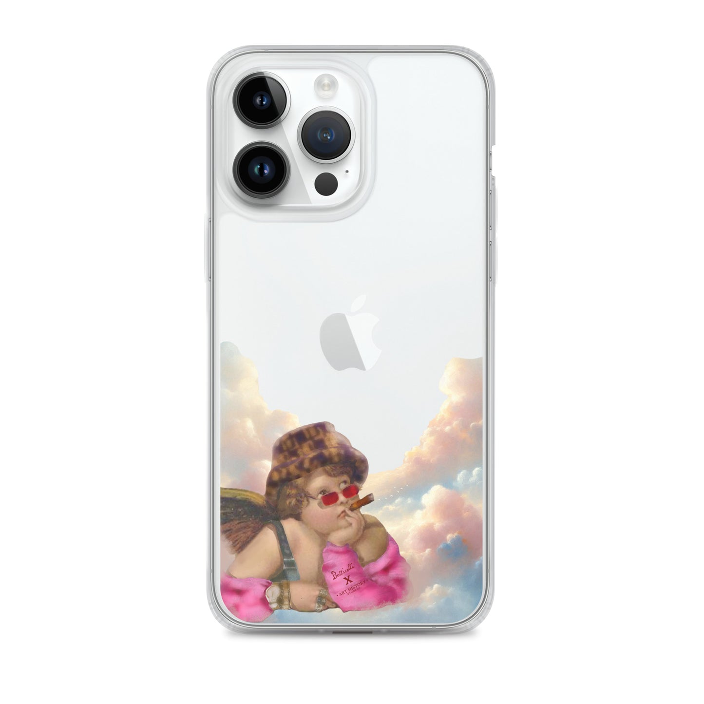 A Cute Cherub by Raphael x Art History Student Clear iPhone Case