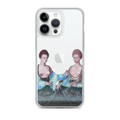 Gabrielle d'Estrées et une de ses soeurs by Unkown x Art History Student Clear iPhone® Case