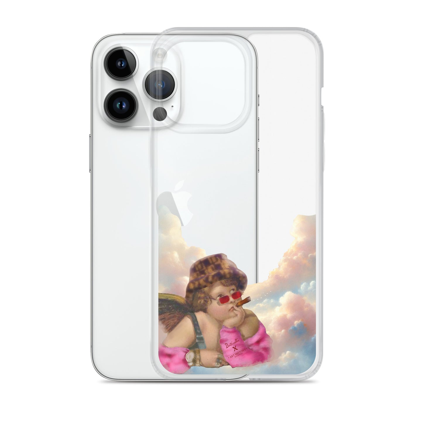 A Cute Cherub by Raphael x Art History Student Clear iPhone Case