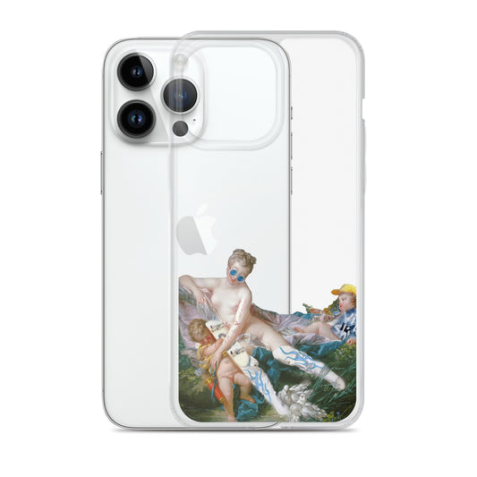 Venus Consoling Love by Boucher x Art History Student Clear iPhone® Case