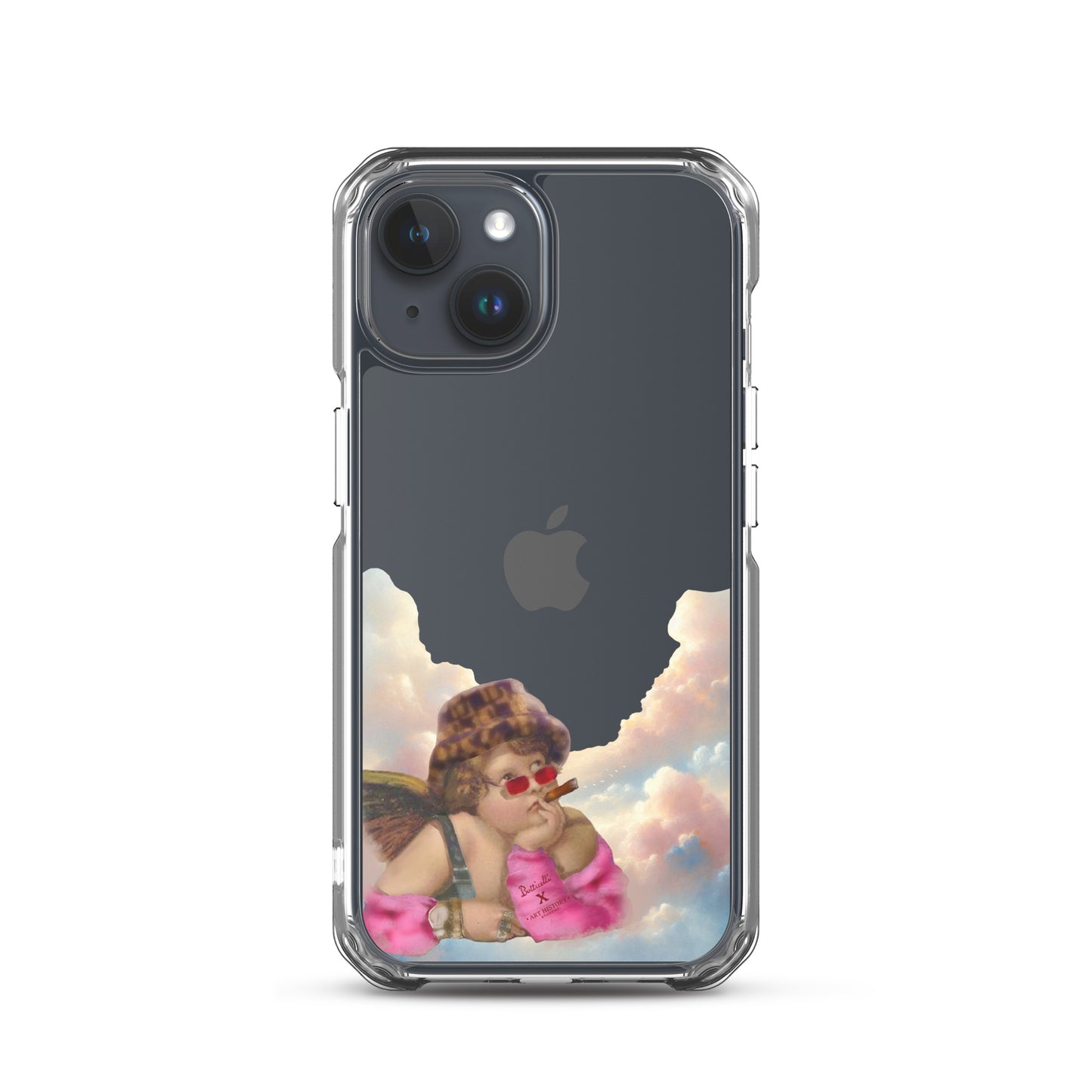 A Cute Cherub by Raphael x Art History Student Clear iPhone Case