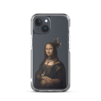 Mona Lisa by Leonardo da Vinci x Art History Student Clear iPhone® Case